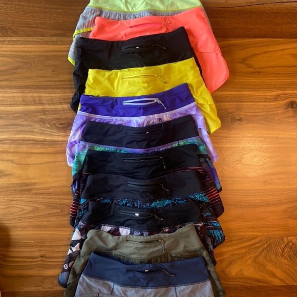 lululemon athletica Pants - Lululemon Speed Short 2.5” 11 pair bundle